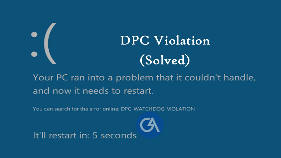 dpc-watchdog-violation-windows-10-8-7