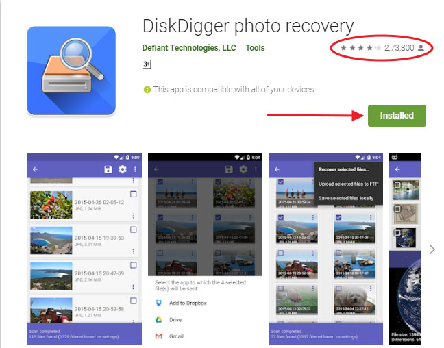Best 5 Photo Recovery Apps for Android Deleted Photo Recovery