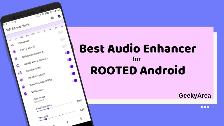 Best audio enhancer for rooted android