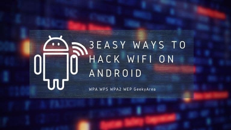 hack wifi password on android