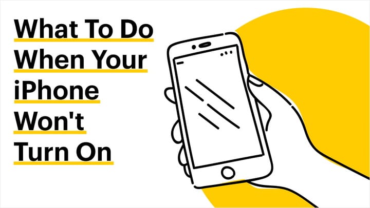 My iPhone Won't Startup? How to fix it?