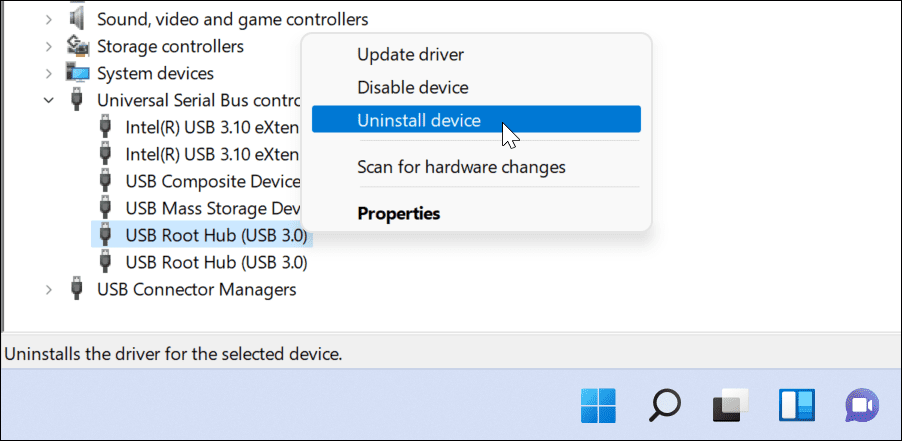 3. Reinstall USB Controllers