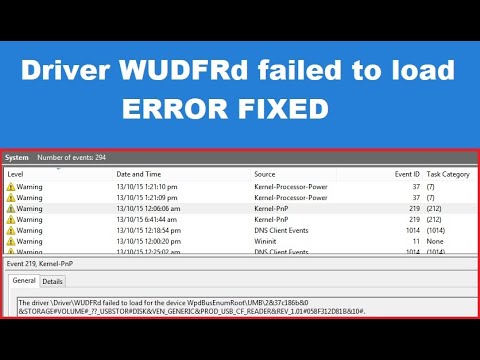 How to Fix Driver Wudfrd Failed to Load in Windows 10