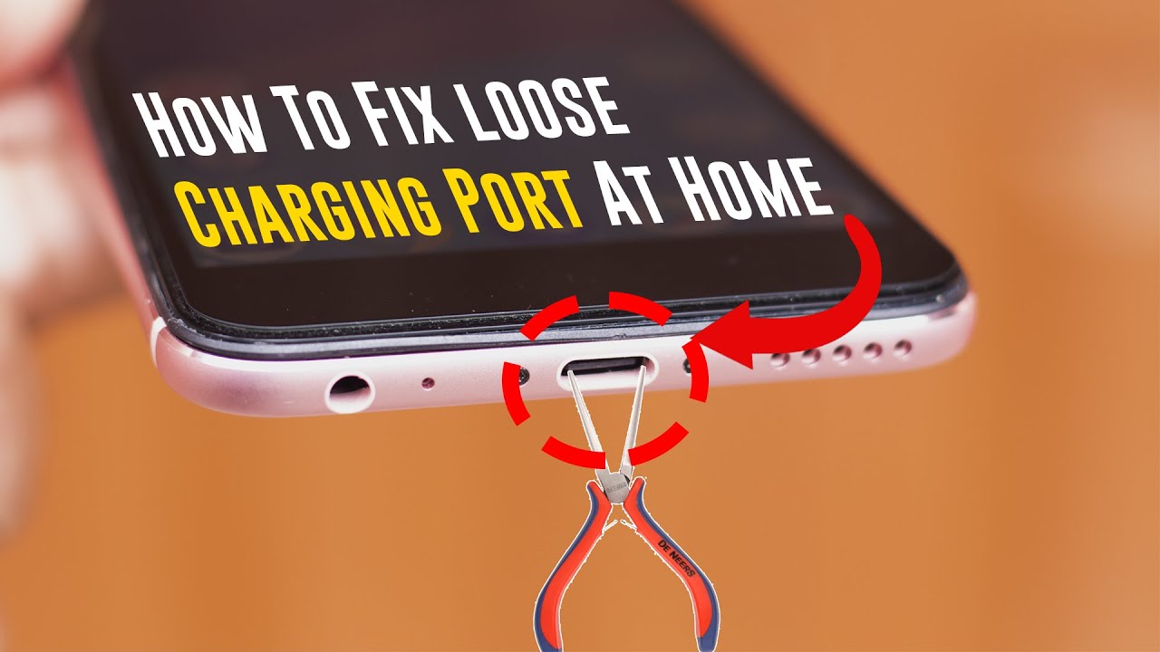 How to Fix a Loose Charging Port On a Android phone