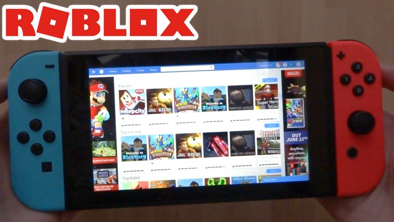 How to Get Roblox on Nintendo Switch